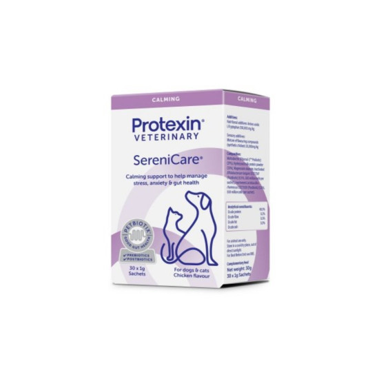 PROTEXIN Sereni Care Umirujuća podrška za pse i mačke 30x1g PROTEXIN Sereni Care Umirujuća podrška za pse i mačke 30x1g