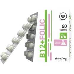 VetaPro B12+Folic za pse i mačke 60 tableta
