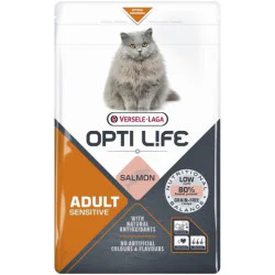 Opti Life hrana za mačke Sensitive - Losos 1kg
