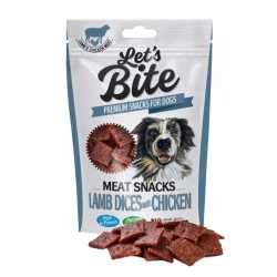 Poslastica za pse Let's Bite Meat - Jagnjetina i piletina 80g