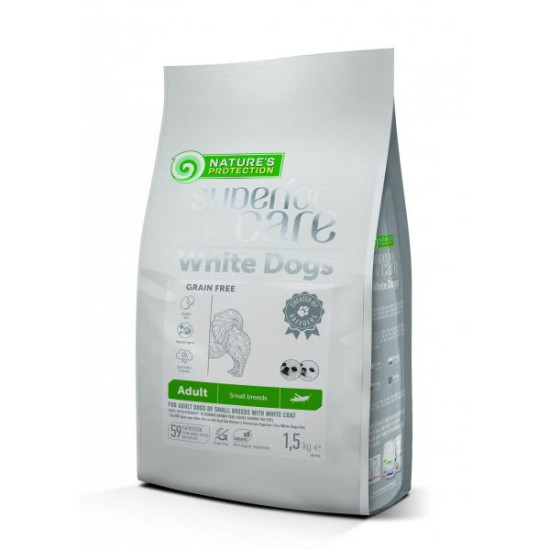 Nature's Protection Superior Care Adult hrana za bele pse Small breeds - Insekti 1.5kg