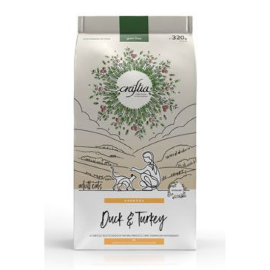 CRAFTIA HARMONA Cat Sterilised - Pačetina i ćurka 1.4kg