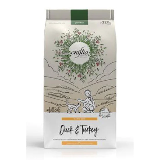 CRAFTIA HARMONA Cat Sterilised - Pačetina i ćurka 1.4kg
