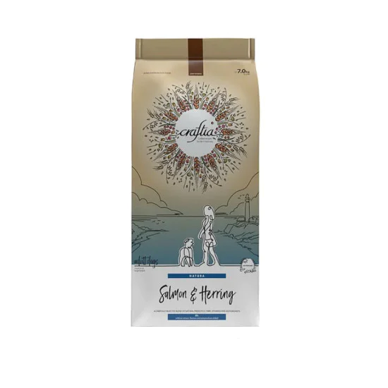 CRAFTIA NATURA Dog Medium&Large Adult - Losos i haringa 2kg