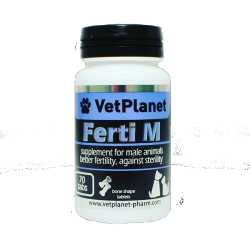 VetPlanet Ferti M suplementi za mužjake 70 tableta  VetPlanet Ferti M suplementi za mužjake 70 tableta