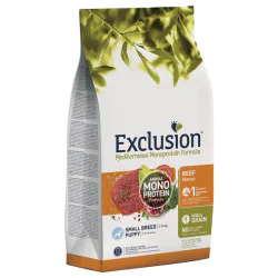 Exclusion Monoprotein hrana za pse Puppy Mini - Govedina 7kg