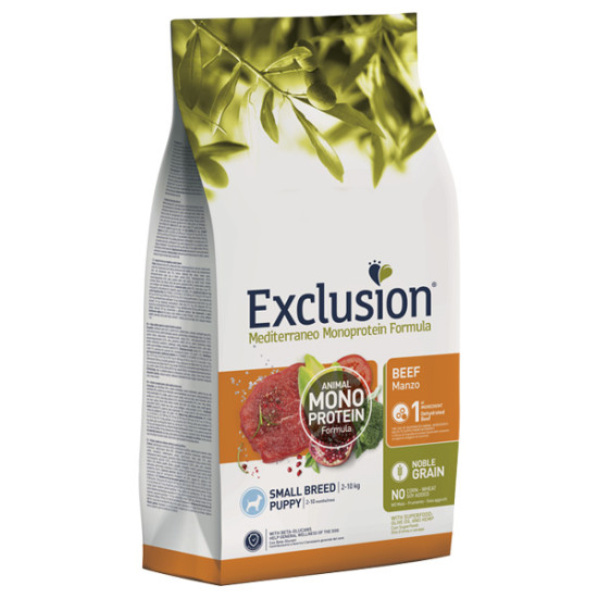 Exclusion Monoprotein hrana za pse Puppy Mini - Govedina 7kg