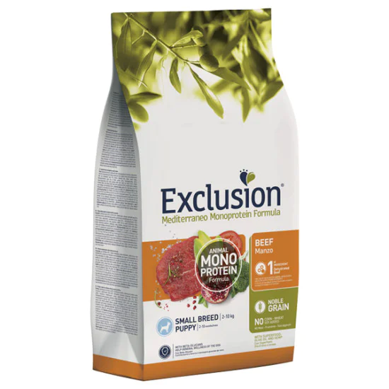 Exclusion Monoprotein hrana za pse Puppy Mini - Govedina 7kg