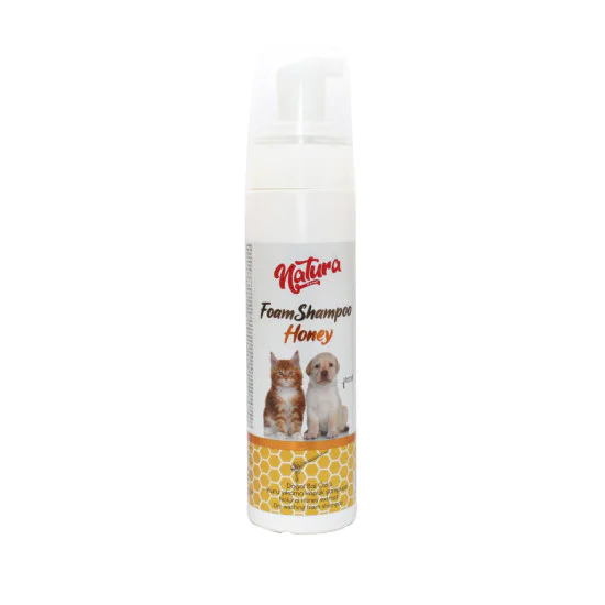 Eco Natura Pet FoamShampoo - Pena za suvo pranje Med 200ml
