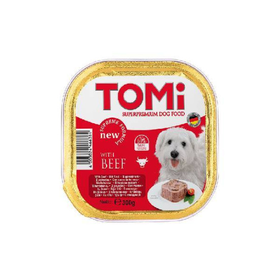 TOMI Dog pašteta za pse - Govedina 300g