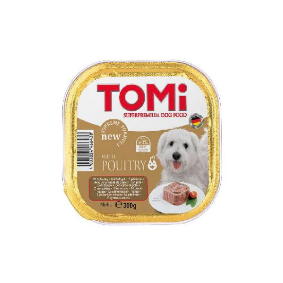 TOMI Dog pašteta za pse - Živina 300g TOMI Dog pašteta za pse - Živina 300g