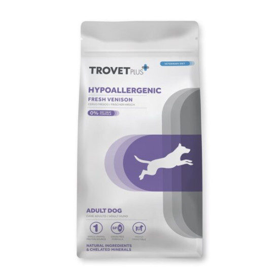 Trovet Plus veterinarska dijeta za pse Hypoallergenic - divljač 3kg Trovet Plus veterinarska dijeta za pse Hypoallergenic - divljač 3kg