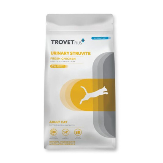 Trovet Plus veterinarska dijeta za mačke Urinary Struvite 1.2kg Trovet Plus veterinarska dijeta za mačke Urinary Struvite 1.2kg