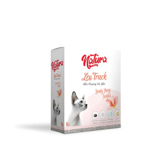 Eco Natura Pet posip za mačke - Less Track Aktivni ugalj 10l