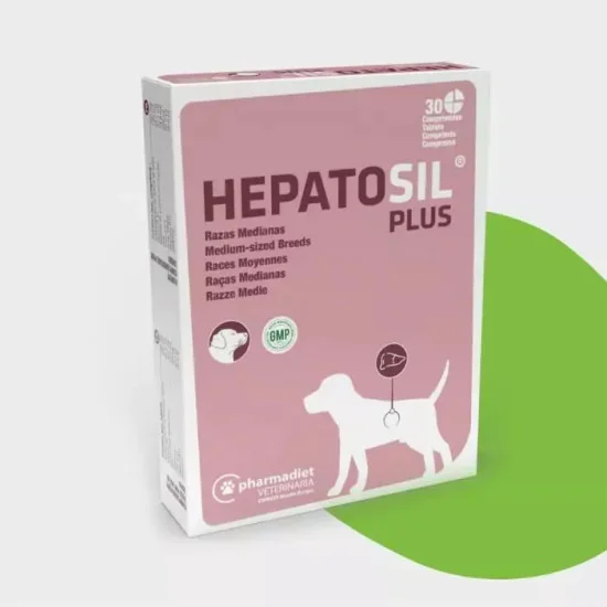 Pharmadiet Hepatosil M Medium breed 30 tableta