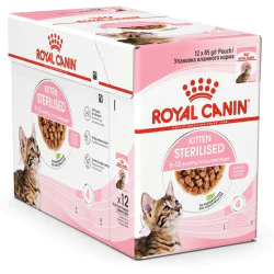 Royal Canin kesice za mačke KITTEN Sterilised - sosić 12x85g