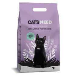 Cat's Need posip za mačke Tofu - Lavanda 7l Cat's Need posip za mačke Tofu - Lavanda 7l