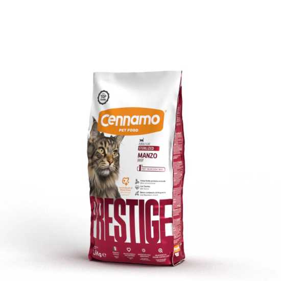 Cennamo Prestige Cat Sterilised - Beef 10kg