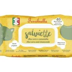 Ferribiella Vlažne maramice - Aloe vera&Chamomile 40kom