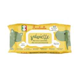 Ferribiella Vlažne maramice - Aloe vera&Chamomile 40kom Ferribiella Vlažne maramice - Aloe vera&Chamomile 40kom