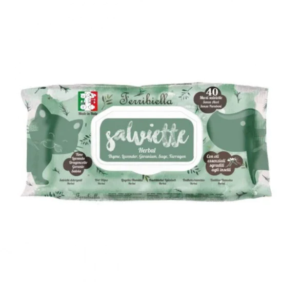 Ferribiella Vlažne maramice - Herbal 40kom