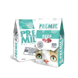 Premil hrana za mačke Premium Standard Beef - govedina 1.5kg