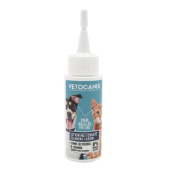 Vetocanis Losion za čišćenje ušiju pasa i mačaka 60ml