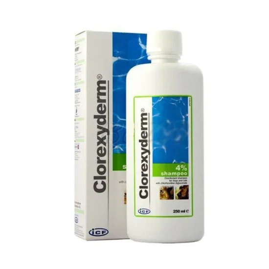 ICF Chlorexyderm Šampon 4% 250ml