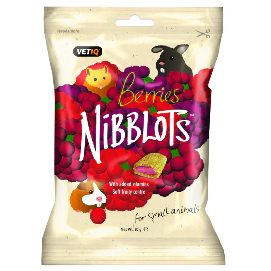 Vet IQ poslastice za sitne životinje - bobice 30g Vet IQ poslastice za sitne životinje - bobice 30g