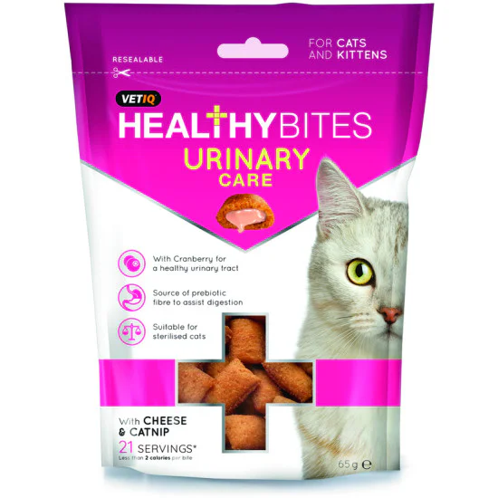 Vet IQ poslastice za mačke - urinarna nega 65g