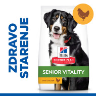 Hill's Science Plan hrana za pse Mature Large SENIOR VITALITY - Piletina i pirinač 14kg Hill's Science Plan hrana za pse Mature Large SENIOR VITALITY - Piletina i pirinač 14kg