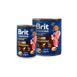 BRIT Konzerva za pse - Jagnjetina i heljda 800g