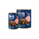 BRIT Konzerva za pse - Piletina i Srca 400g