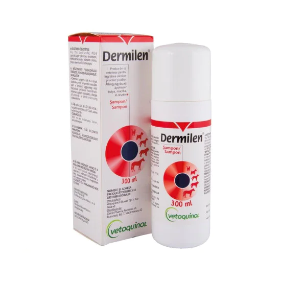 Vetoquinol Dermilen hipoalergijski šampon gel za pse i mačke 150ml Vetoquinol Dermilen hipoalergijski šampon gel za pse i mačke 150ml