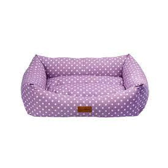 Ležaljka za ljubimce - Makaron Lila sa tufnama S 50x38x19cm