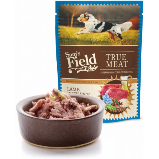 Sam's Field True Meat - Govedina sa teletinom, šargarepom i brusnicom 260g