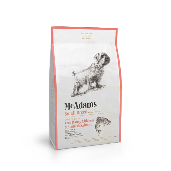 Mc Adams hrana za pse Small breed - Free range chicken & Salmon 5kg