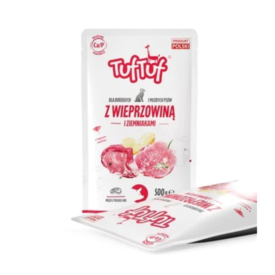 TufTuf sos za pse - Svinjetina i krompir 10x100g