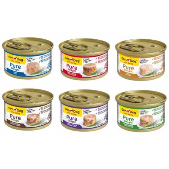 Gimdog Pure Delight konzerva za pse - Piletina i jagnjetina 85g