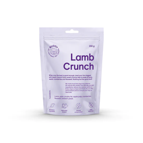 Buddy poslastica za pse Crunchy Snack Lamb 150g Buddy poslastica za pse Crunchy Snack Lamb 150g