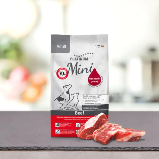 Platinum hrana za pse Govedina i krompir Mini 900g