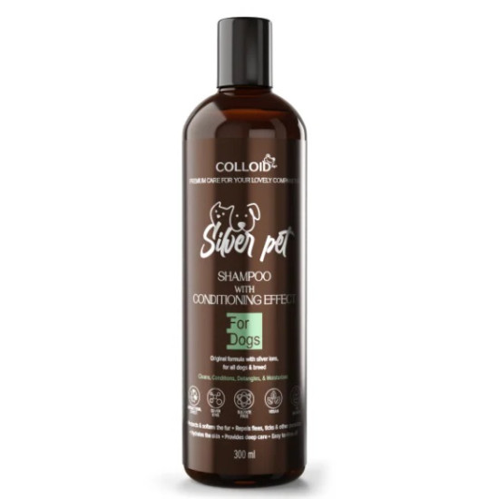 Silver Pet Šampon sa efektom kondicioniranja 300ml Silver Pet Šampon sa efektom kondicioniranja 300ml