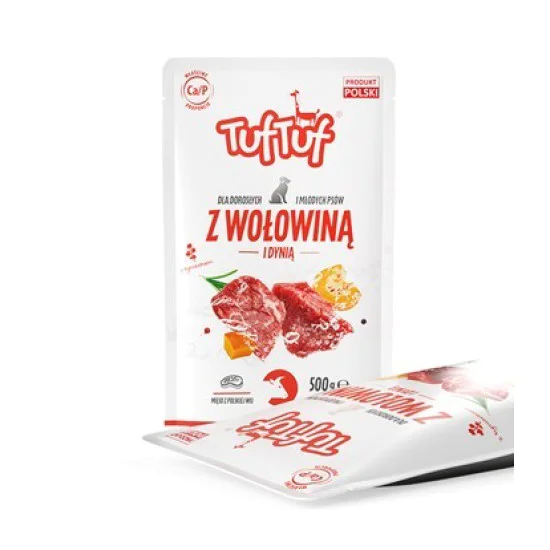 TufTuf sos za pse - Govedina i bundeva 10x100g