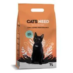 Cat's Need posip za mačke Tofu - Breskva 7l Cat's Need posip za mačke Tofu - Breskva 7l