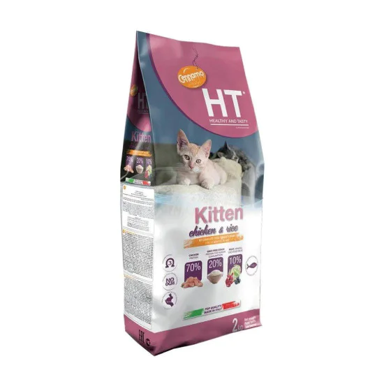 Cennamo Healthy and Tasty Cat Kitten - Chicken 2kg Cennamo Healthy and Tasty Cat Kitten - Chicken 2kg
