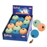 Nobby Igračka Diamond gumena loptica Snacks 9cm