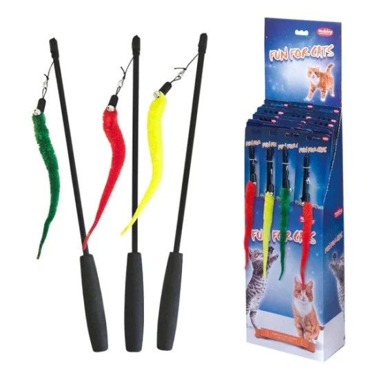 Nobby Igračka Pecaljka Crv pliš 41+45cm Nobby Igračka Pecaljka Crv pliš 41+45cm