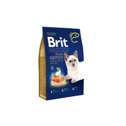 BRIT Hrana za mačke - Losos 8kg 