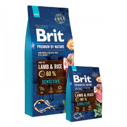 BRIT Hrana za pse Sensitive - Jagnjetina Adult All Breeds 8kg