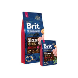 BRIT Hrana za pse - Piletina Adult L 15kg
